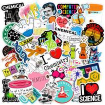 Adesivos Sciences Chemistry Laboratory à prova d'água (50 unidades)