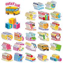 Adesivos Scratch and Sniff Jetec 300 unidades para crianças