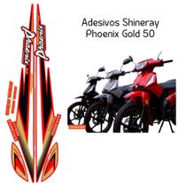 Adesivos Shineray Phoenix Gold50