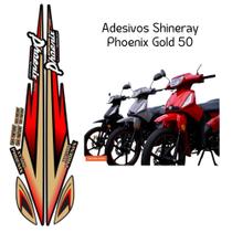 Adesivos Shineray Phoenix Gold50
