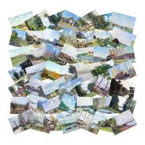 Adesivos Sisley Landscape Aesthetic Impressionist Art 50 unidades