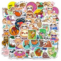 Adesivos Sloths Waterproof Vinyl Anime 50 unidades/lote 5-7 cm Adesivos Sloths Waterproof Vinyl Anime 50 unidades/lote 5-7 cm