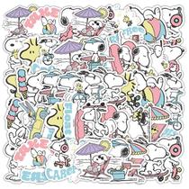 Adesivos Snoopys Waterproof Vinyl Anime 50 unidades/lote 5-7 cm D