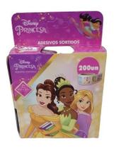 Adesivos Sortidos Princesas Disney Rolo Divertida 200 Un