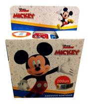 Adesivos Sortidos Turma Mickey Mouse Disney Rolo 200 Un