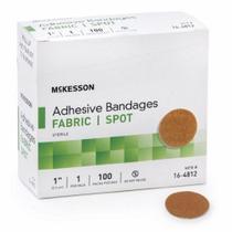 Adesivos Spot Curativo (1 Polegada) - Bronzeado - Pacote com 2400 Unidades (McKesson)