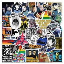 Adesivos Stars Treks em vinil impermeável Anime 50 unidades/lote