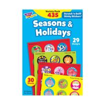 Adesivos Stinky Trend Enterprises Seasons & Holidays 30 folhas Adesivos Stinky Trend Enterprises Seasons & Holidays 30 folhas