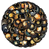 Adesivos Sun and Moon Goddess Vintage Aesthetic x50
