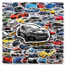 Adesivos Supercar Racing, 102 peças, decalque colorido para carros esportivos