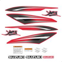 Adesivos Suzuki Yes 125 2009/2010 Moto Vermelha + Emblemas Adesivos Suzuki Yes 125 2009/2010 Moto Vermelha + Emblemas