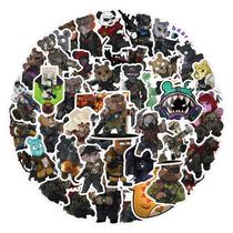 Adesivos Tactical Teddys Anime Waterproof Vinyl S 50 unidades