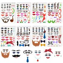 Adesivos Tenceur Mouth Clown Human Face DIY Crafts 48 folhas