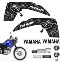 Adesivos Tenere 250 2013 Moto Yamaha e Faixa Rosa dos Ventos
