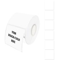 Adesivos Térmicos Yeachlaing - 500 Folhas Quadradas (2x2cm) - Brancos
