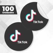 Adesivos Tik Tok festa 5cm