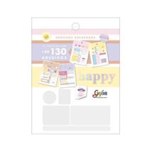 Adesivos Tilibra Bloco Happy 12 Fls Adesivos Tilibra Bloco Happy 12 Fls