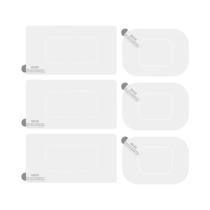 Adesivos Transparentes Para Para-brisa De Dashcam, Eletrostáticos, 6 Peças Para Acessórios De Carro