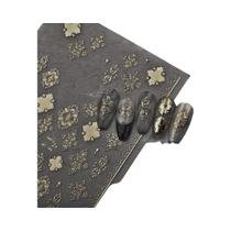 Adesivos Transparentes Para Unhas Em Forma De Estrela 3D Decoração De Manicure Estrela De Cinco