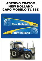 Adesivos Trator New Holland TL85E Capô
