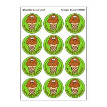 Adesivos Trend Scooper Dooper com aroma de chocolate, pacote com 24