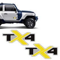 Adesivos Troller Tx4 2020/2021 Lrd Emblema Lateral Amarelo