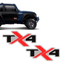 Adesivos Troller Tx4 2020/2021 Lrd Emblema Lateral Vermelho