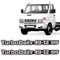 Adesivos Turbo Daily 49-12 Iveco Emblema Lateral Refletivo