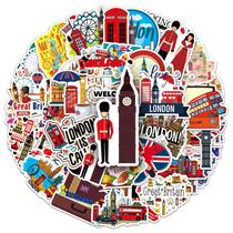 Adesivos UK Outdoors Scenerys Travels Waterproof V 50 unidades Adesivos UK Outdoors Scenerys Travels Waterproof V 50 unidades