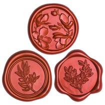Adesivos UNIQOOO Wax Seal, 3 designs, 60 unidades, 3 cm
