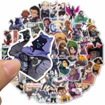Adesivos Valorants, vinil impermeável, anime, 50 unidades/lote Adesivos Valorants, vinil impermeável, anime, 50 unidades/lote