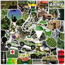 Adesivos, ventilador militar, vinil impermeável, 50 unidades/lote Adesivos, ventilador militar, vinil impermeável, 50 unidades/lote