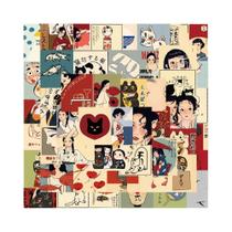 Adesivos Vintage De Anime Japonês 10 30 50 Peças Para Scrapbook, Laptop, Telefone, Diário, Adesivos Vintage De Anime Japonês 10 30 50 Peças Para Scrapbook, Laptop, Telefone, Diário,