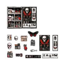 Adesivos Vintage De Borboleta Em Colagem 15pcs Journamm PET DIY Scrapbooking Decoração De Papelaria