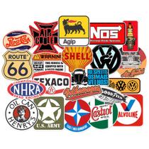Adesivos Vintage Retrô Carro Antigo Moto Garrafa 21 Unidades