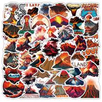 Adesivos Volcanos Eruptions em vinil impermeável Anime x50