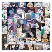 Adesivos Wanderings Witchs, vinil impermeável, anime, 62 unidades Adesivos Wanderings Witchs, vinil impermeável, anime, 62 unidades