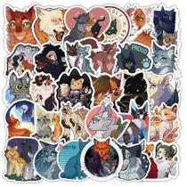 Adesivos Warriors, vinil impermeável, anime, 52 unidades Adesivos Warriors, vinil impermeável, anime, 52 unidades