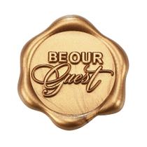 Adesivos Wax Seal Yoption Be Our Guest, pacote com 50 unidades em ouro antigo Adesivos Wax Seal Yoption Be Our Guest, pacote com 50 unidades em ouro antigo