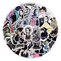 Adesivos Wednesdays Anime em vinil impermeável, pacote com 100 Adesivos Wednesdays Anime em vinil impermeável, pacote com 100