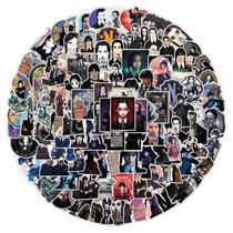 Adesivos Wednesdays Anime em vinil impermeável, pacote com 100 Adesivos Wednesdays Anime em vinil impermeável, pacote com 100