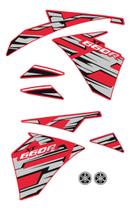 Adesivos Yamaha Compatível Xt 660r 2015/2018 Moto Vermelha Adesivos Yamaha Compatível Xt 660r 2015/2018 Moto Vermelha