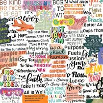Adesivos Yodeeni Inspirational 120 unidades para material de escritório