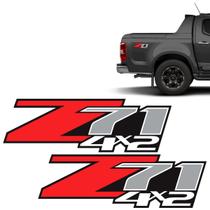 Adesivos Z71 4x2 S10 Silverado D20 Chevrolet Lateral - Par Adesivos Z71 4x2 S10 Silverado D20 Chevrolet Lateral - Par