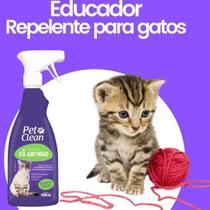 Adestramento Educador Gato Xixi Stop Xô Gatinho Lugar Errado Repelente - Pet Clean