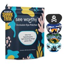 Adhesive Eyepatch See Worthy Adventure para crianças e adultos Adhesive Eyepatch See Worthy Adventure para crianças e adultos