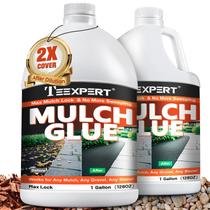 Adhesivo para Mantillo Teexpert 3.8L Fijador Fuerte para Grava y Piedras