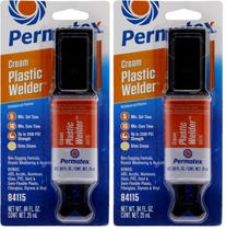 Adhesivo Permatex 84115 Soldadura Plástica de 5 Minutos 24 mL (Paquete de 2)