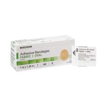 Adhesivos de Tela McKesson Ovalados 2.5 x 3.2 cm 100 unidades