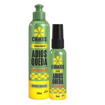 Adiós Queda Antiqueda Chikas Finalizador Térmico e Loção